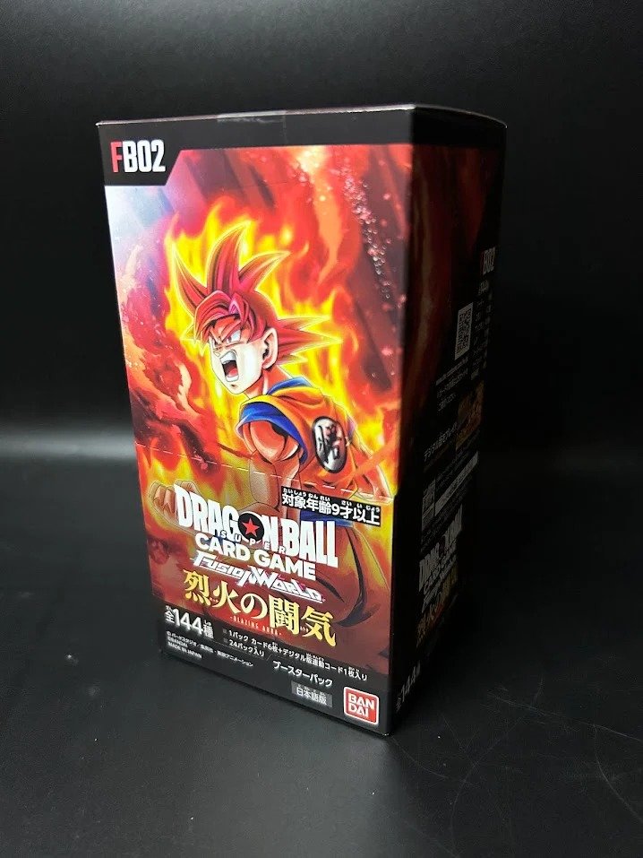 Dragon Ball Super Card Game Fusion World FB02 Blazing Aura (Japanese Booster Box & Case)