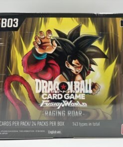 Dragon Ball Super Card Game Fusion World FB03 Raging Roar (English Booster Box & Case)