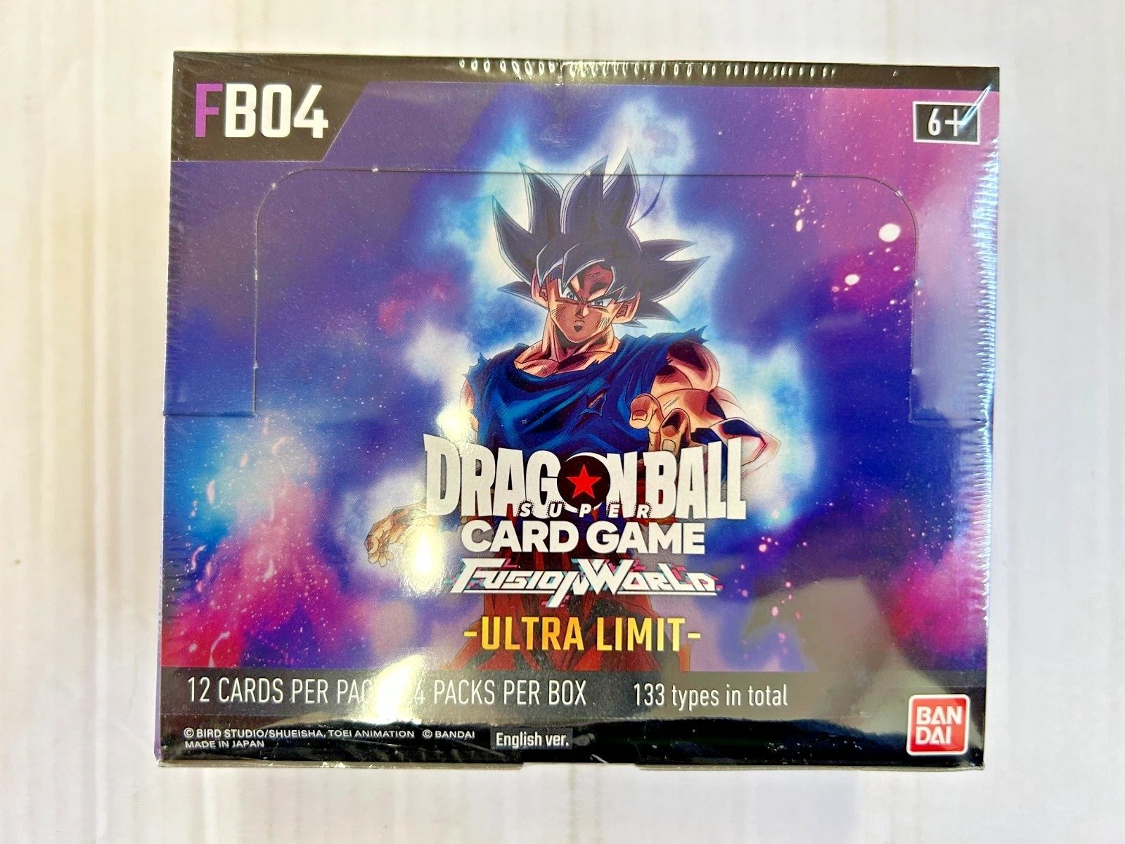 Dragon Ball Super Card Game Fusion World FB04 Ultra Limit (English Booster Box & Case)