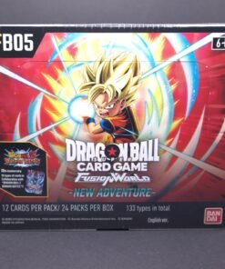 Dragon Ball Super Card Game Fusion World FB05 New Adventure (English Booster Box & Case)