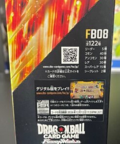 Dragon Ball Super Card Game Fusion World FB08 Saiyan's Pride (Japanese Booster Box & Case) - Image 4
