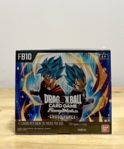 Dragon Ball Super Card Game Fusion World FB10 Cross Force (English Booster Box & Case)