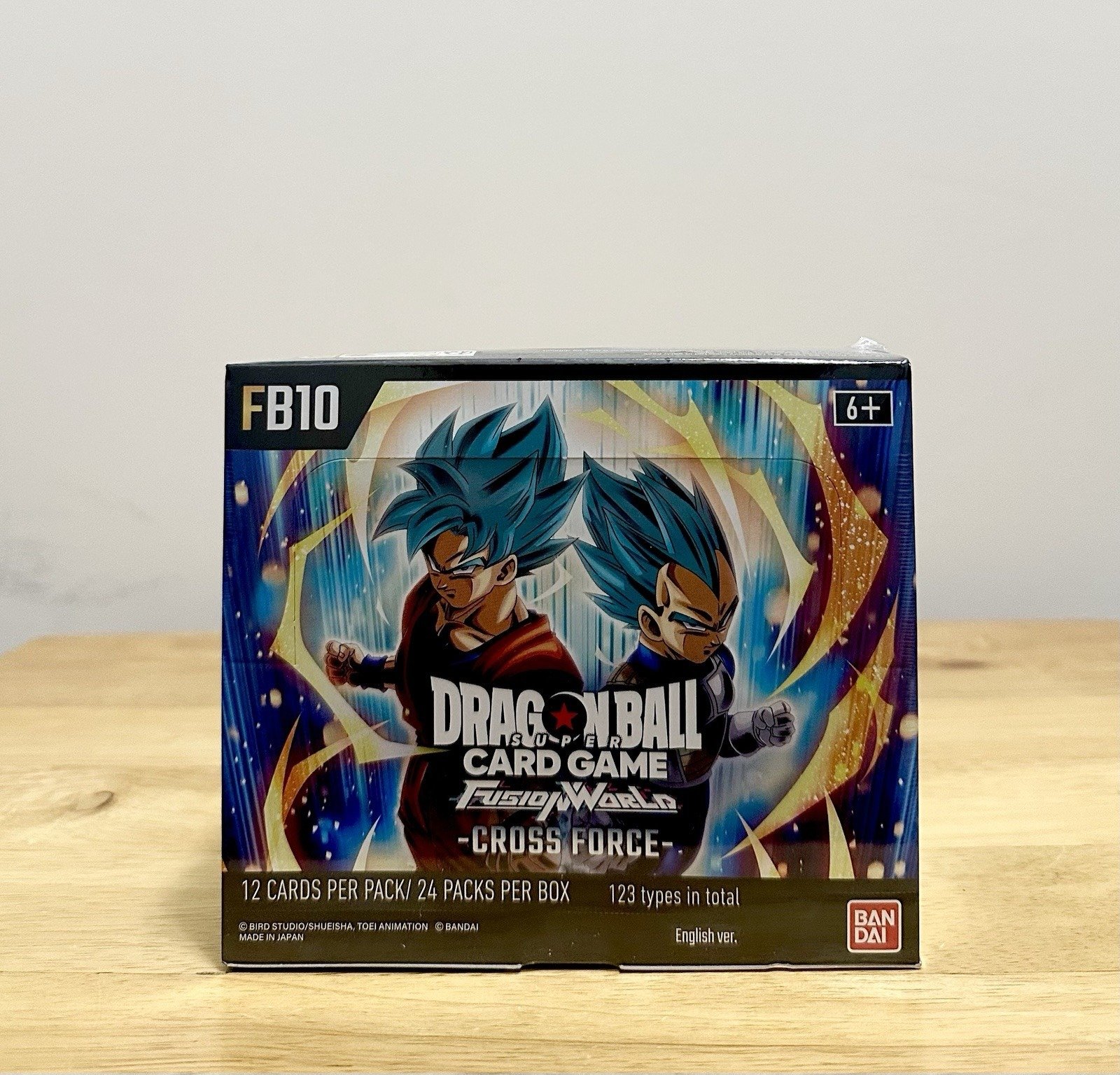 Dragon Ball Super Card Game Fusion World FB10 Cross Force (English Booster Box & Case)