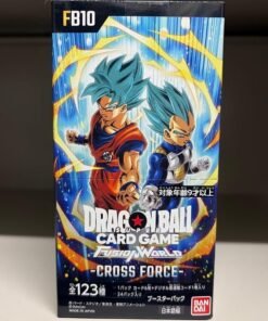 Dragon Ball Super Card Game Fusion World FB10 Cross Force (Japanese Booster Box & Case)