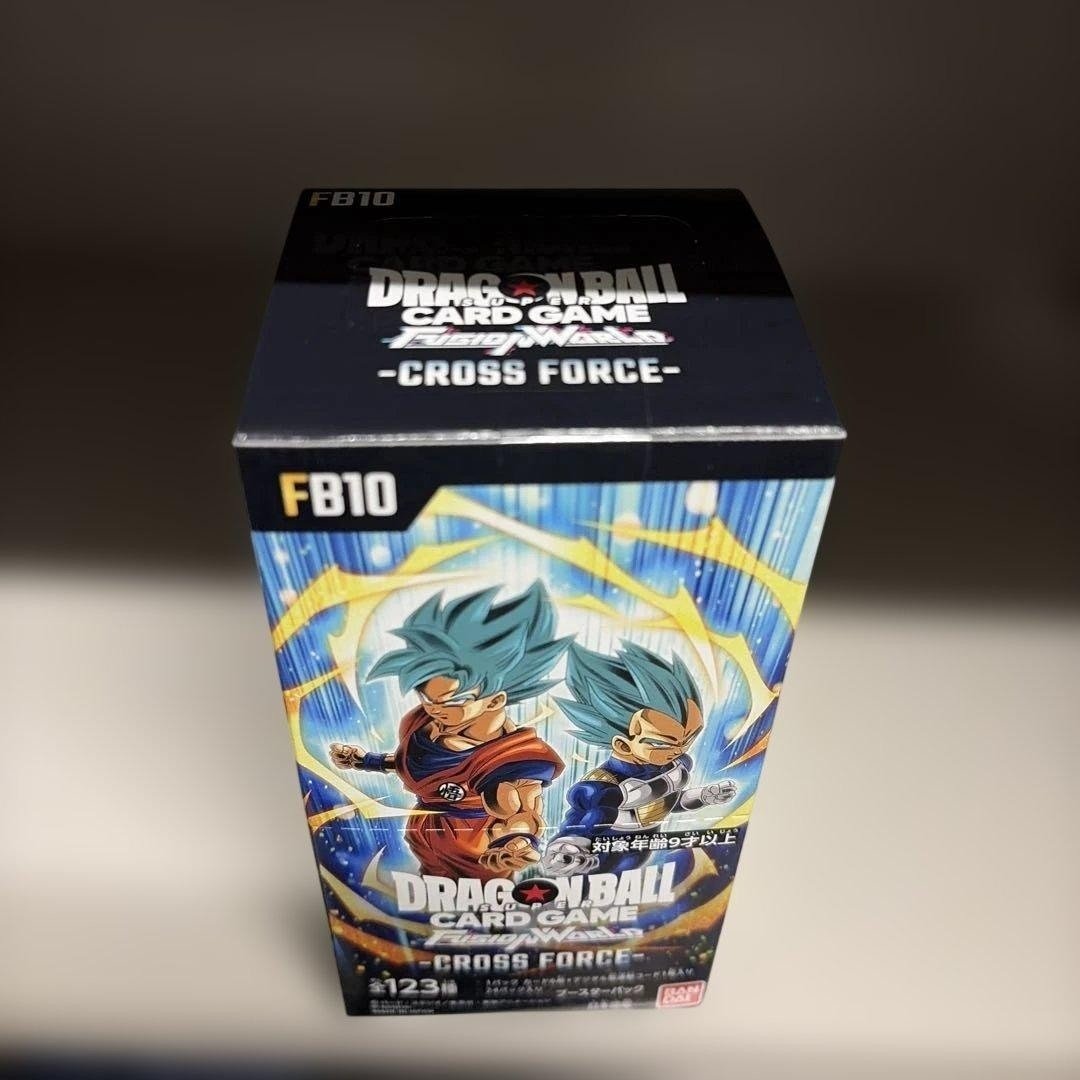 Dragon Ball Super Card Game Fusion World FB10 Cross Force (Japanese Booster Box & Case) - Image 2