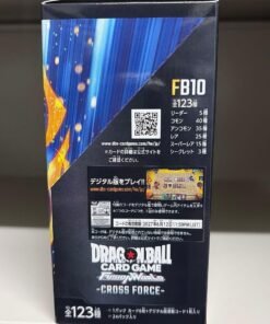 Dragon Ball Super Card Game Fusion World FB10 Cross Force (Japanese Booster Box & Case) - Image 3