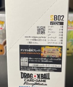 Dragon Ball Super Card Game Fusion World SB02 Manga Booster 02 (Japanese Booster Box & Case) - Image 2