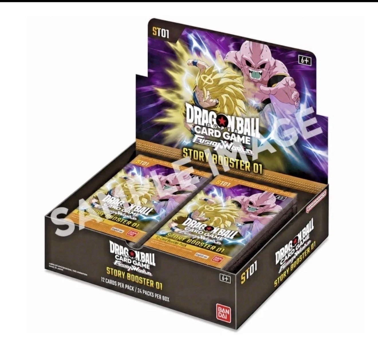 Dragon Ball Super Card Game Fusion World ST01 Story Booster 01 (Preorder) (Preorder) (Japanese Booster Box & Case)
