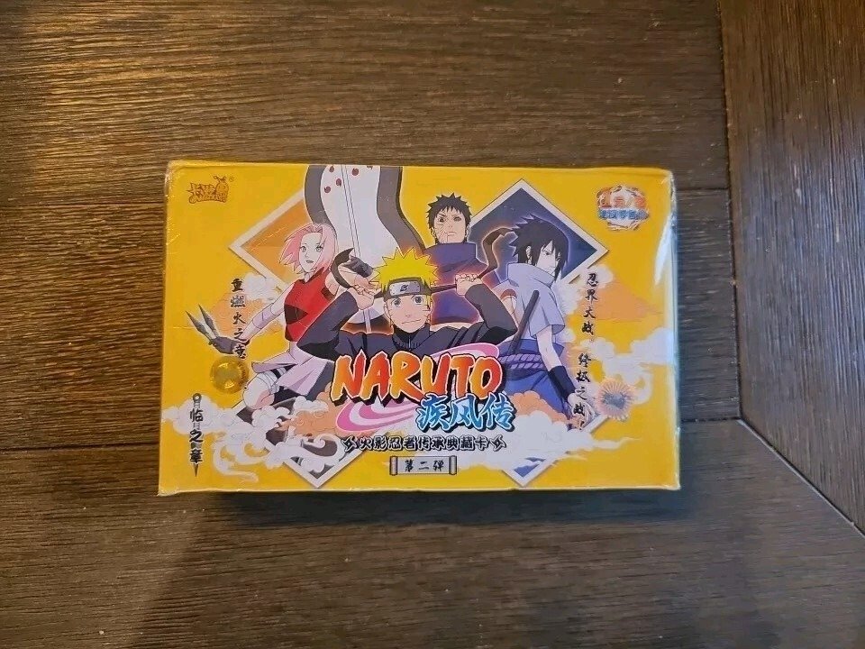 Naruto Kayou T1W2 Chapter of Trials (Chinese Booster Box & Case)