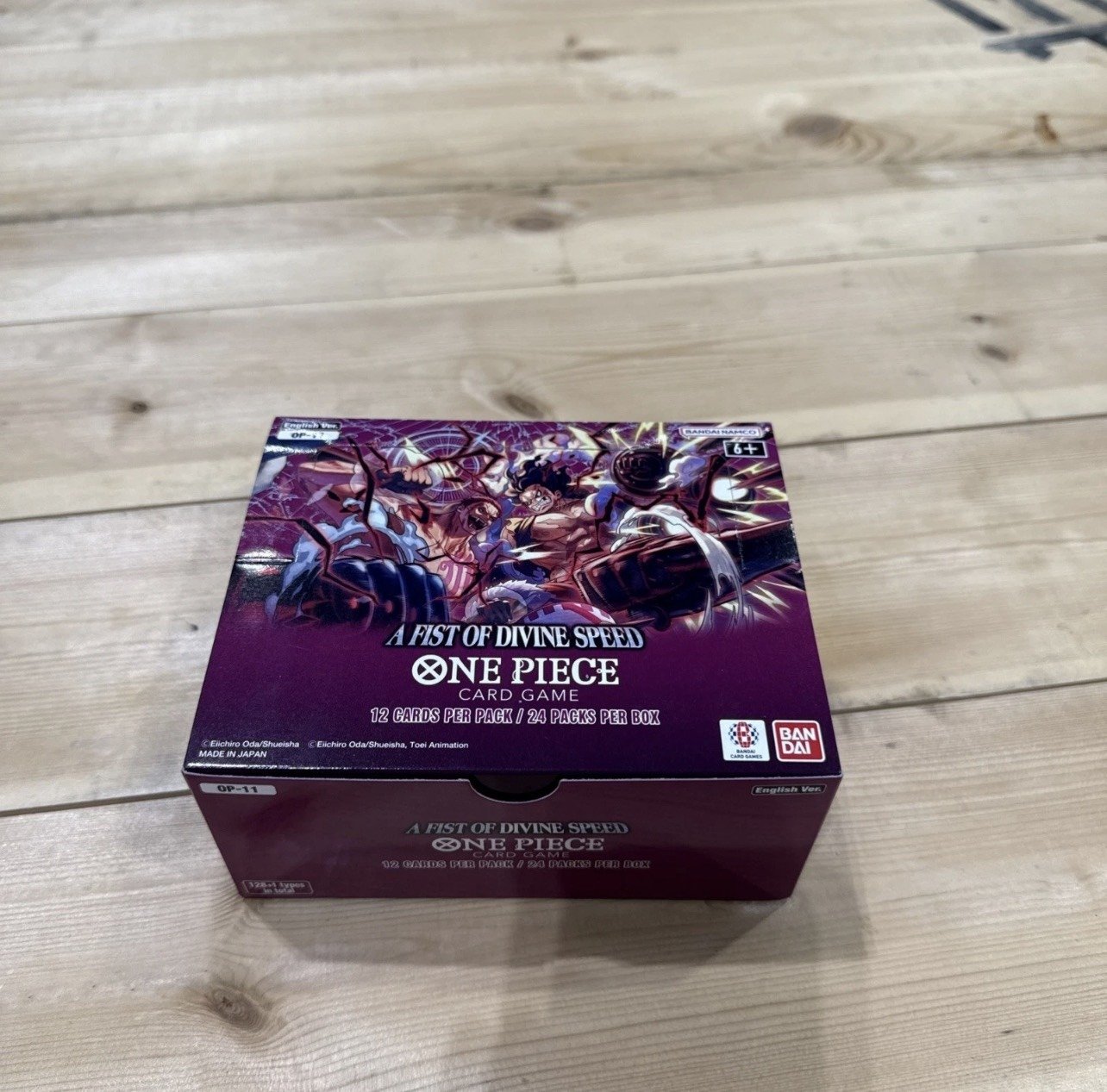 One Piece TCG OP-11 A Fist of Divine Speed (English Booster Box & Case)