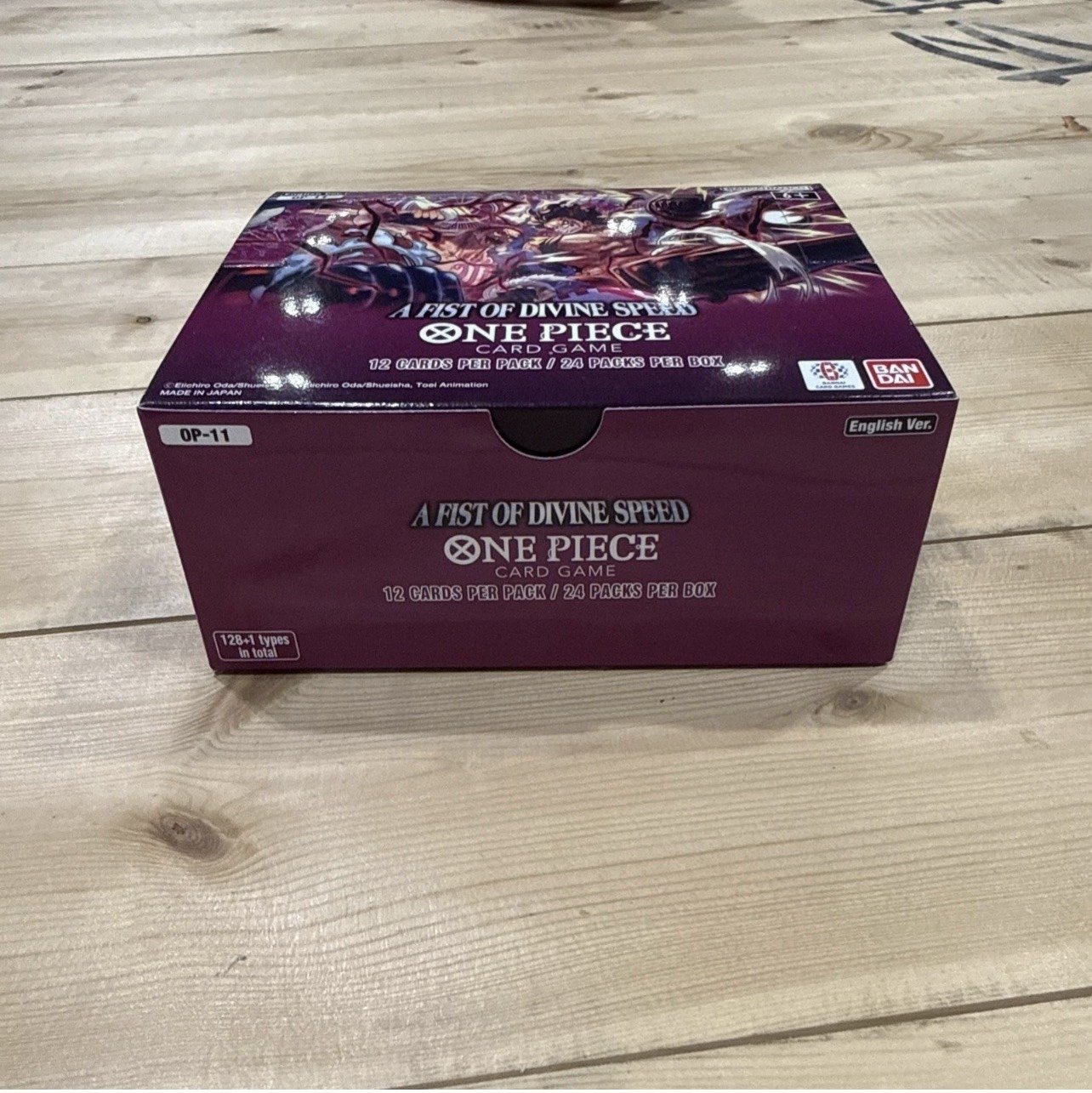 One Piece TCG OP-11 A Fist of Divine Speed (English Booster Box & Case) - Image 2