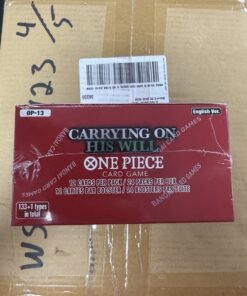 Alternative view of One Piece TCG OP-13 Carrying on His Will (English Booster Box & Case)