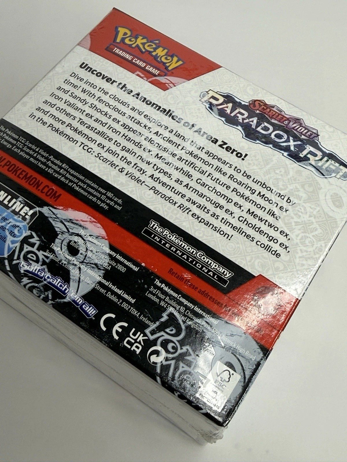 Pokemon TCG Paradox Rift (English Booster Box & Case) - Image 3