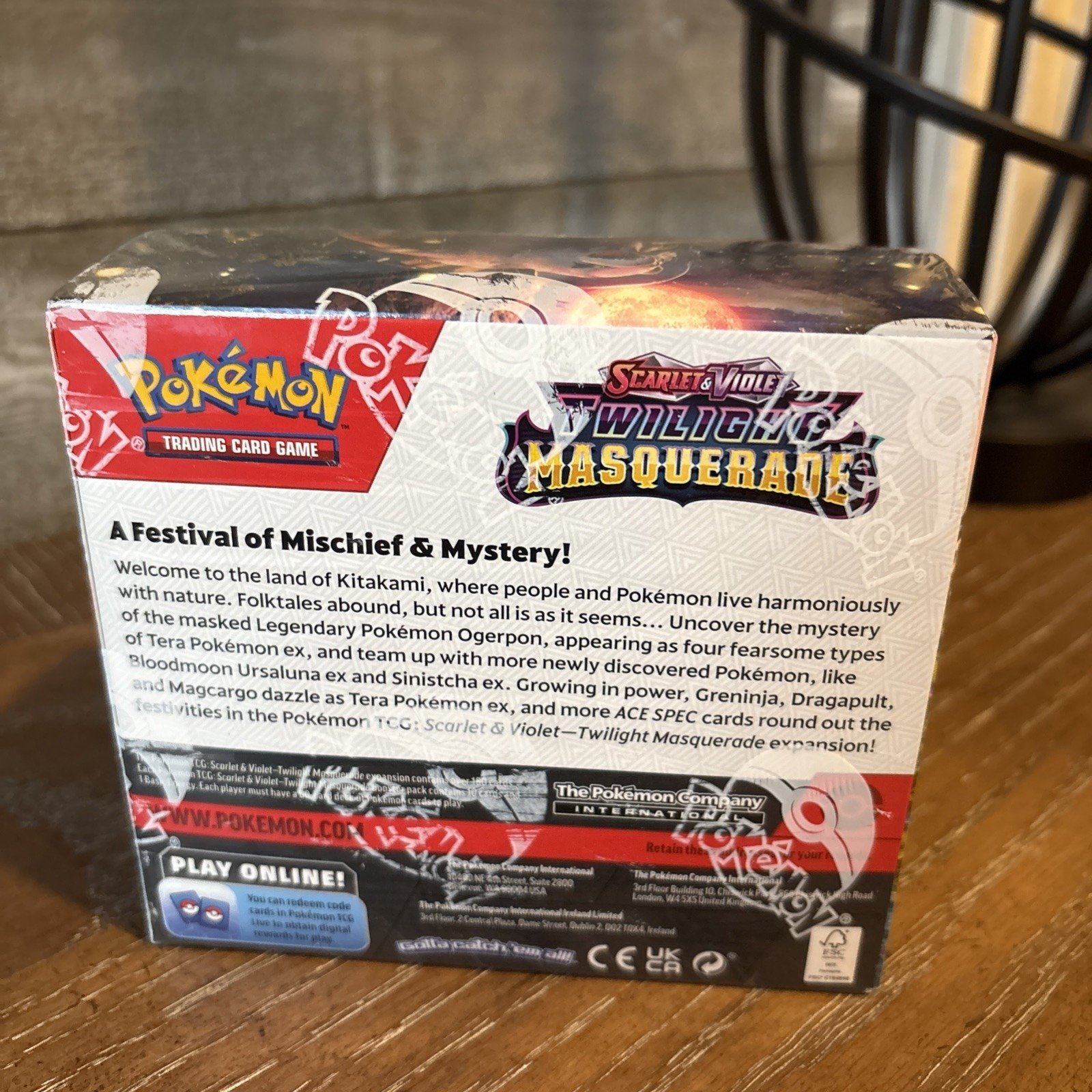 Pokemon TCG Twilight Masquerade (English Booster Box & Case) - Image 4