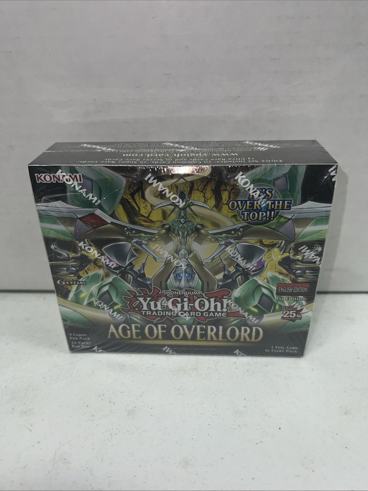 Yu-Gi-Oh! OCG/TCG AGOV Age of Overlord (English Booster Box & Case)