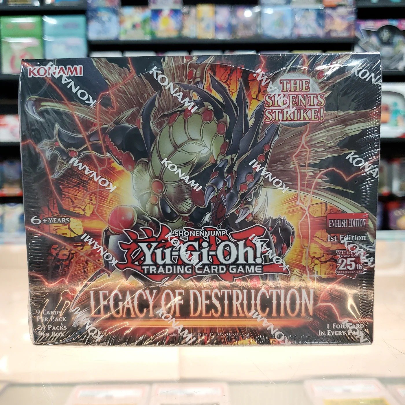 Yu-Gi-Oh! OCG/TCG LEDE Legacy of Destruction (English Booster Box & Case)