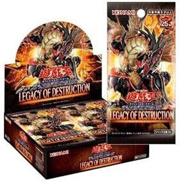 Yu-Gi-Oh! OCG/TCG LEDE Legacy of Destruction (Japanese Booster Box & Case)